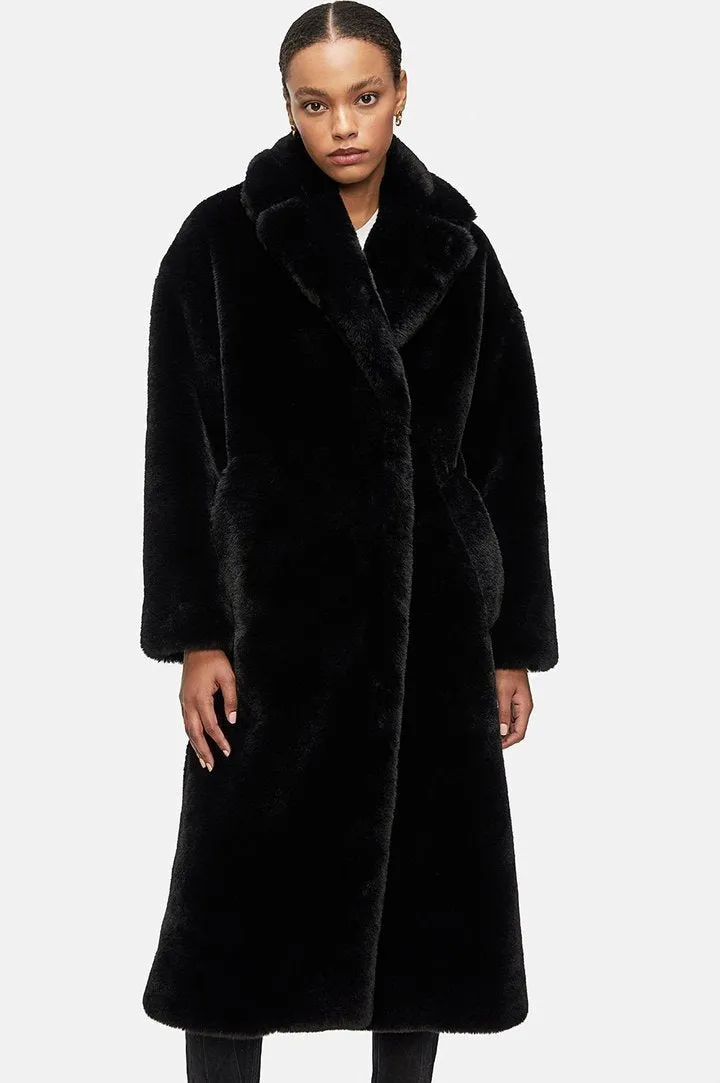 ANINE - Sasha Faux Fur #A-01-1028-000 Black
