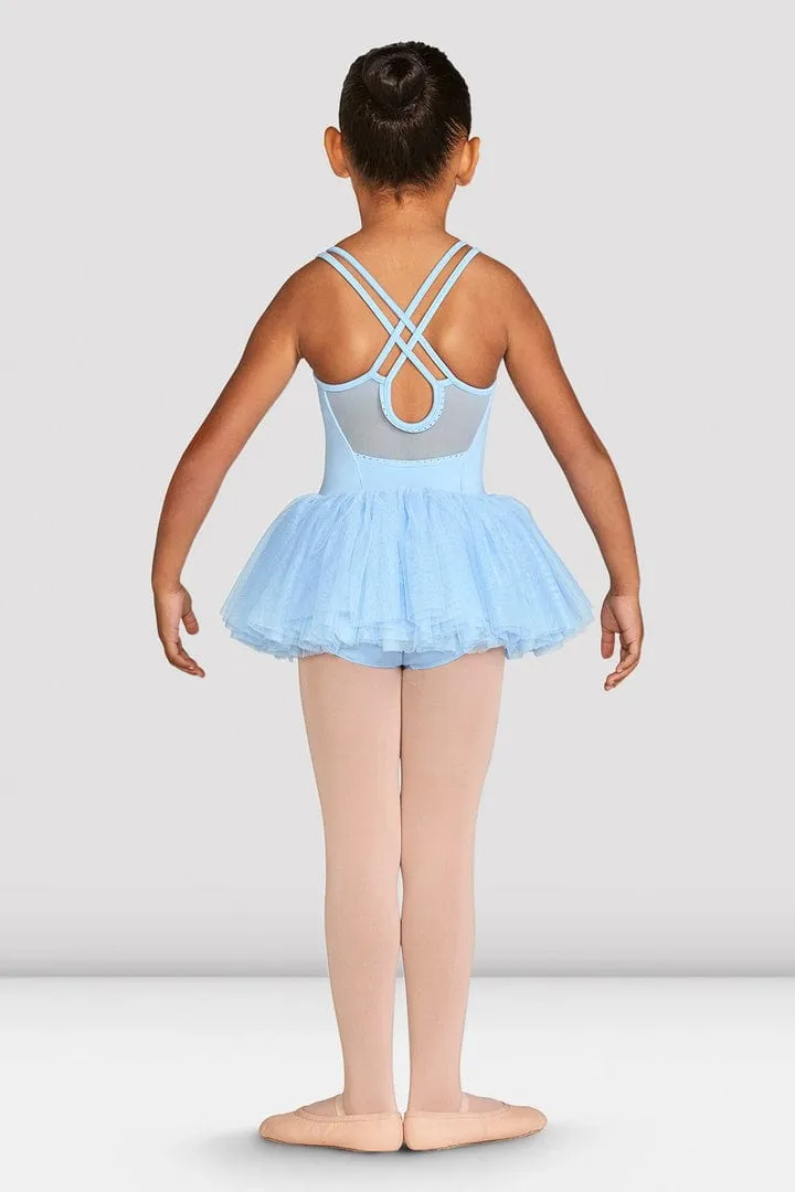 Bloch CL4987 Childrens X-Back Tutu Leotard