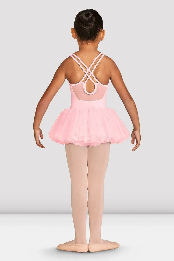 Bloch CL4987 Childrens X-Back Tutu Leotard