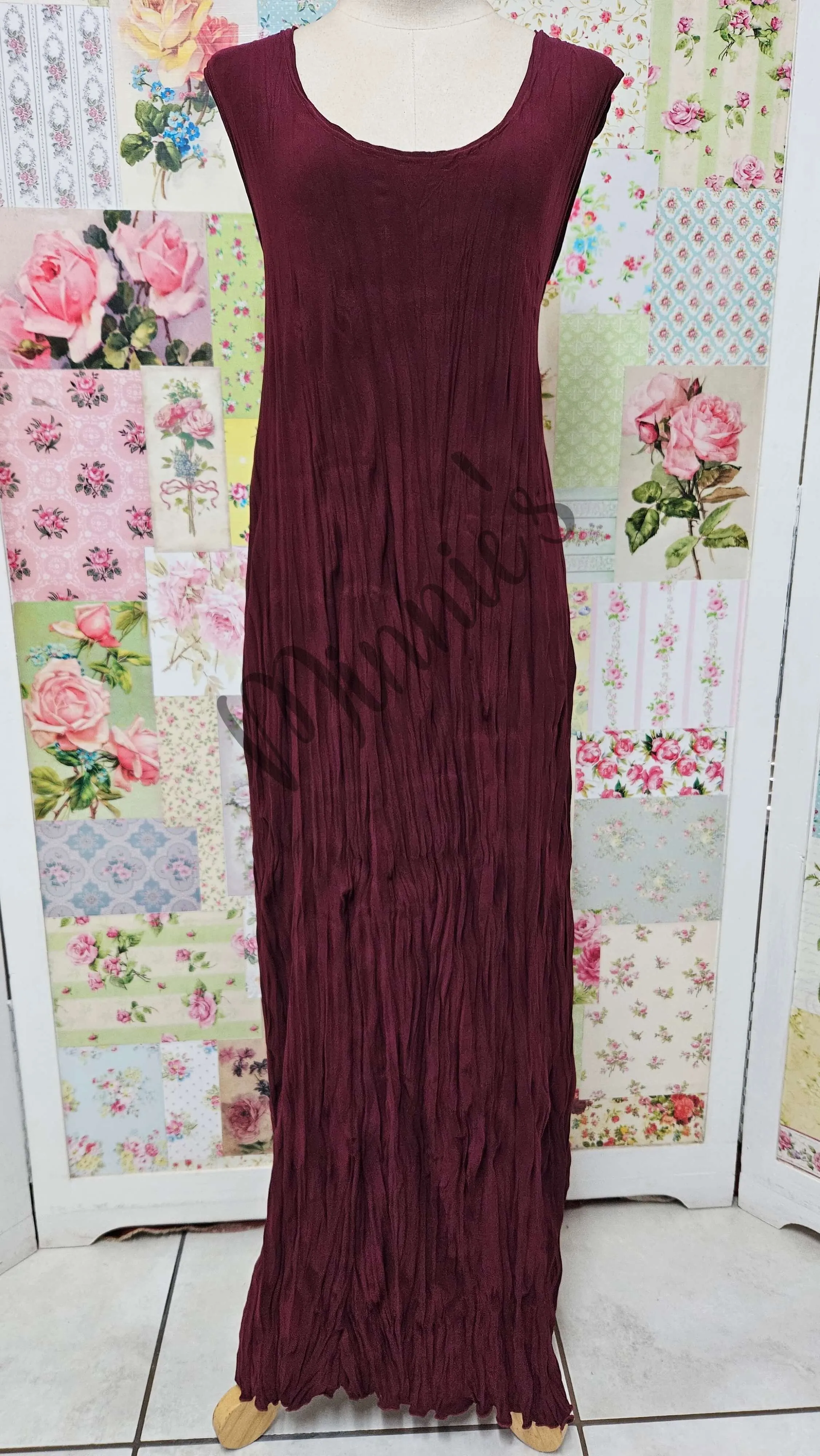 Burgundy 3-Piece Dress Set LR0596