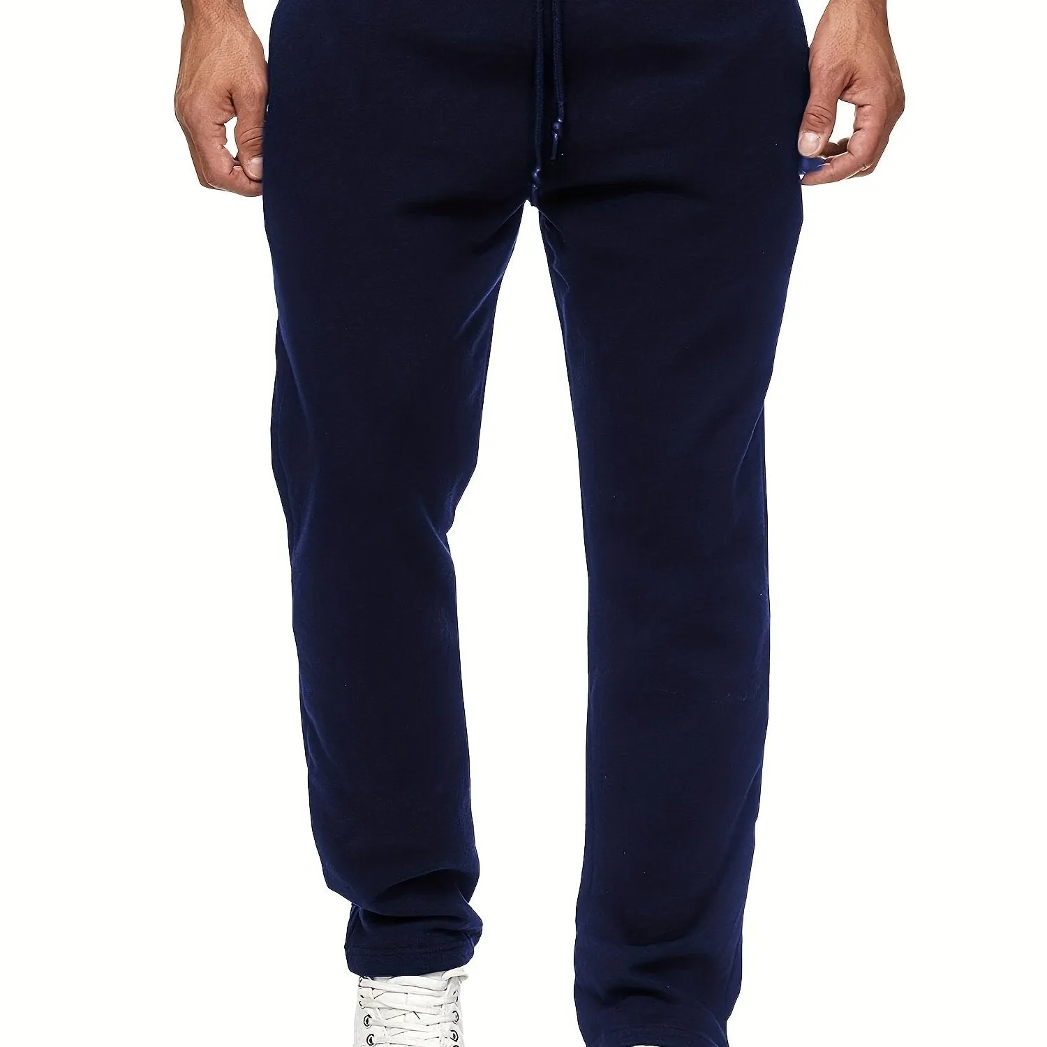 Classic Stylish Mens Fleece Sweatpants with Slight Stretch