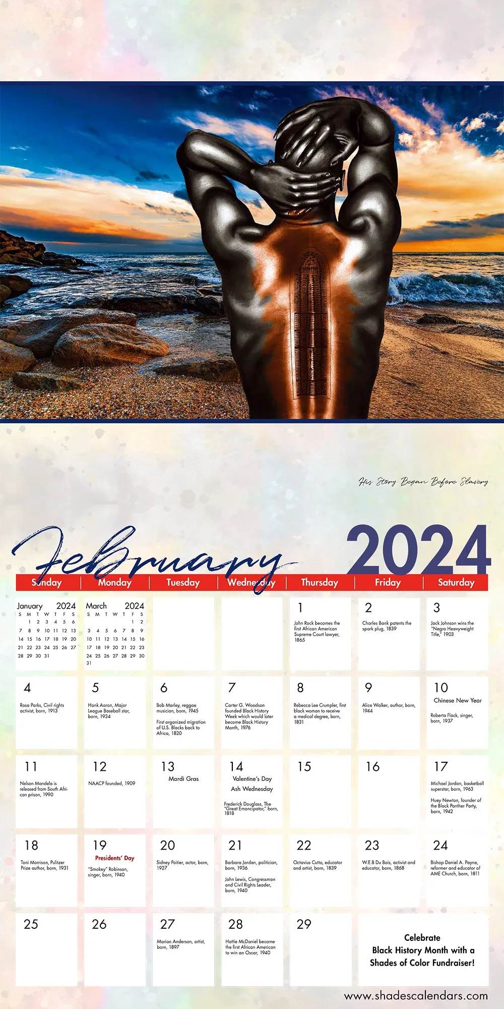 COLOR MY SOUL 2024 CALENDAR