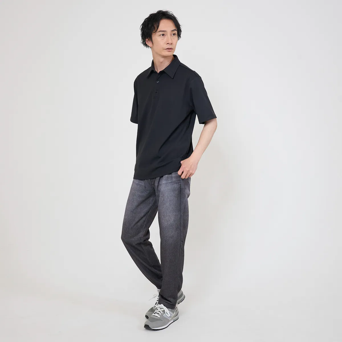 Denim Design Sweatpants