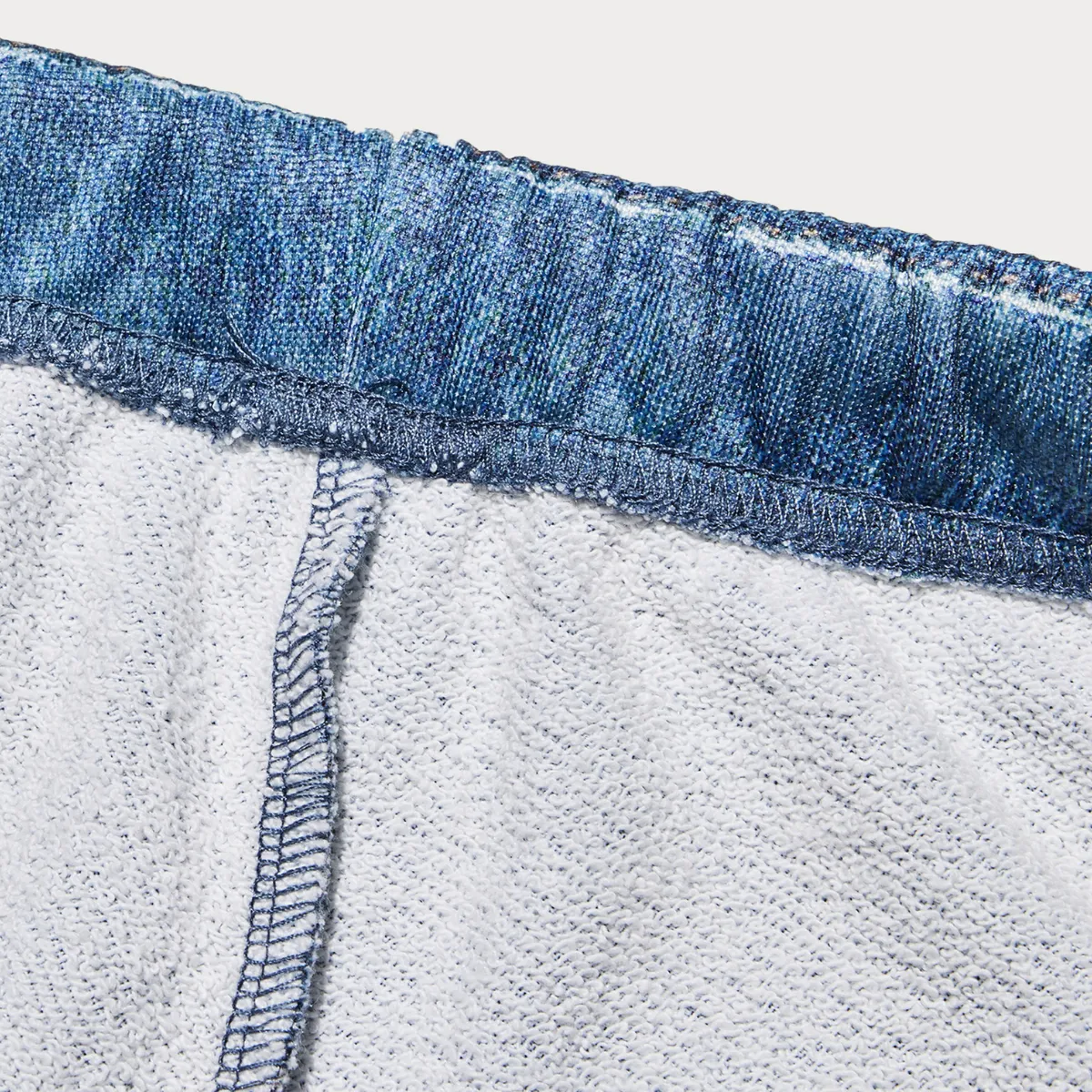 Denim Design Sweatpants