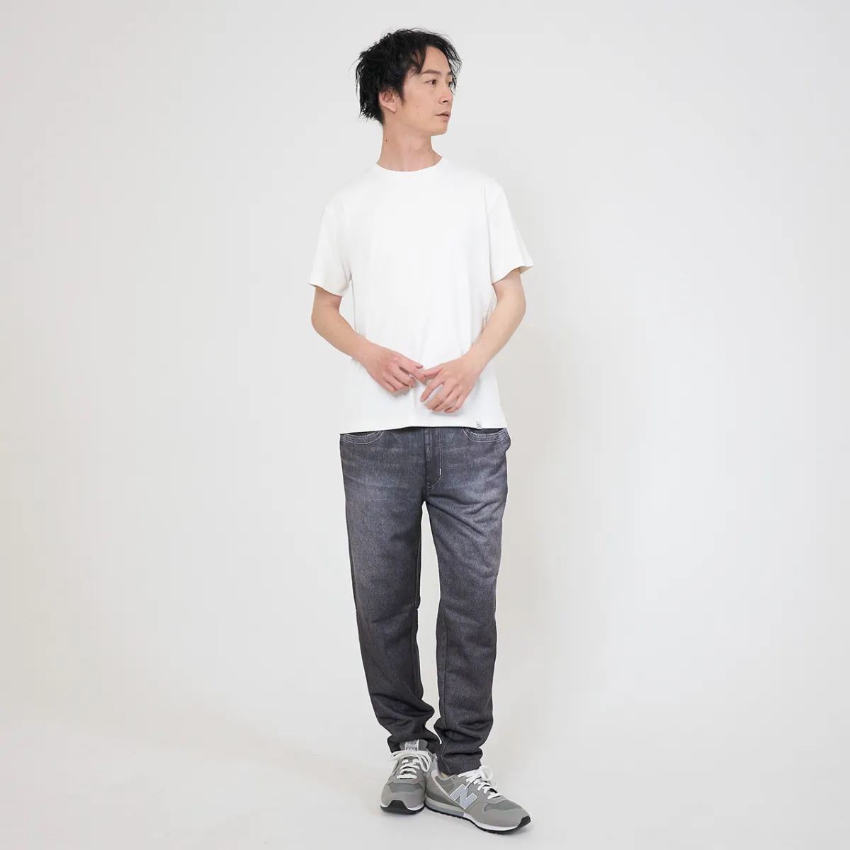 Denim Design Sweatpants