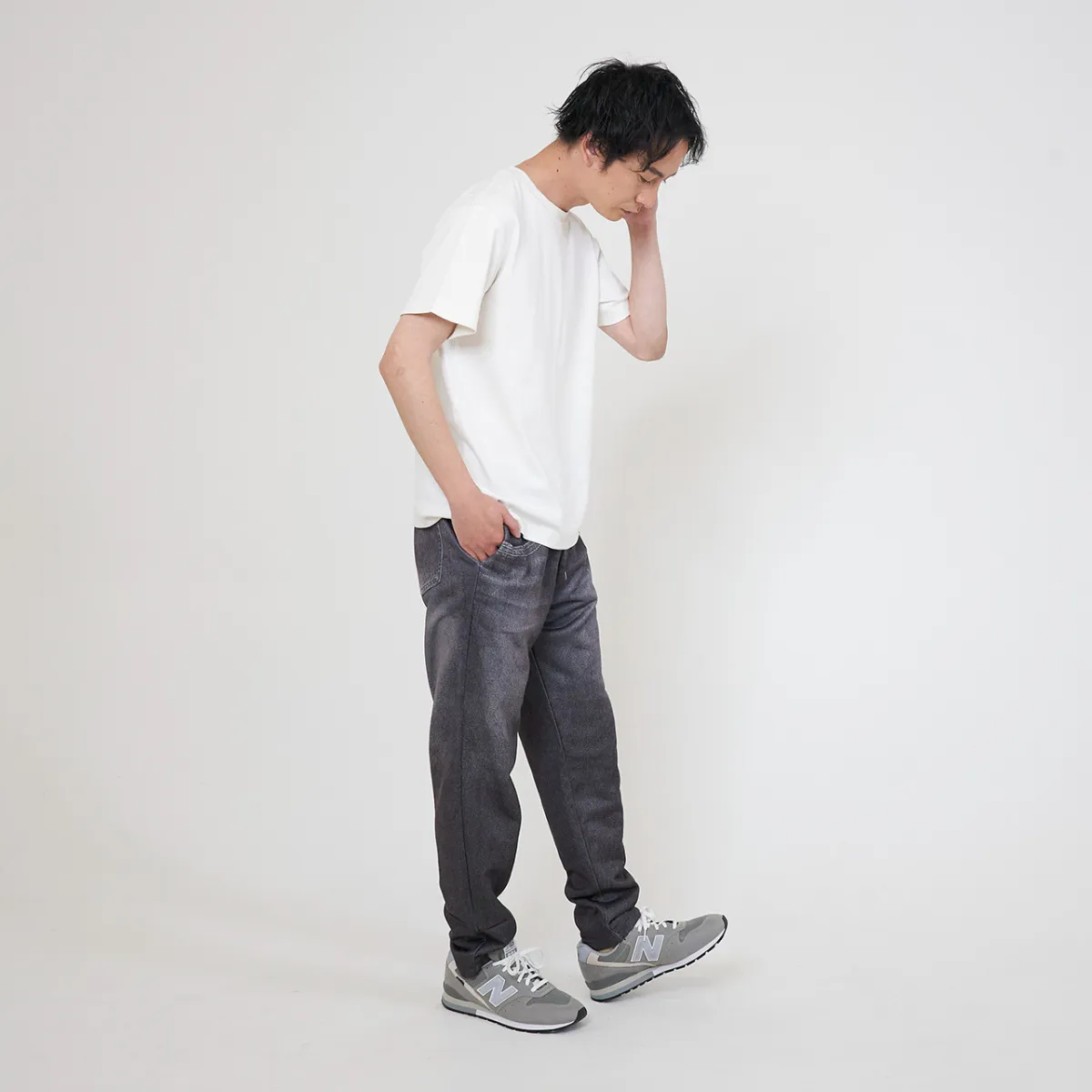 Denim Design Sweatpants