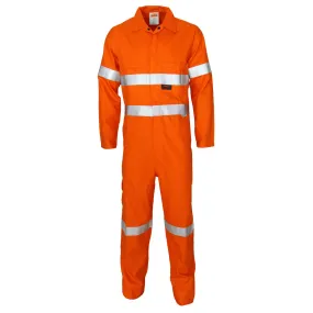 DNC 3427 fire retardant hi vis overalls with tape