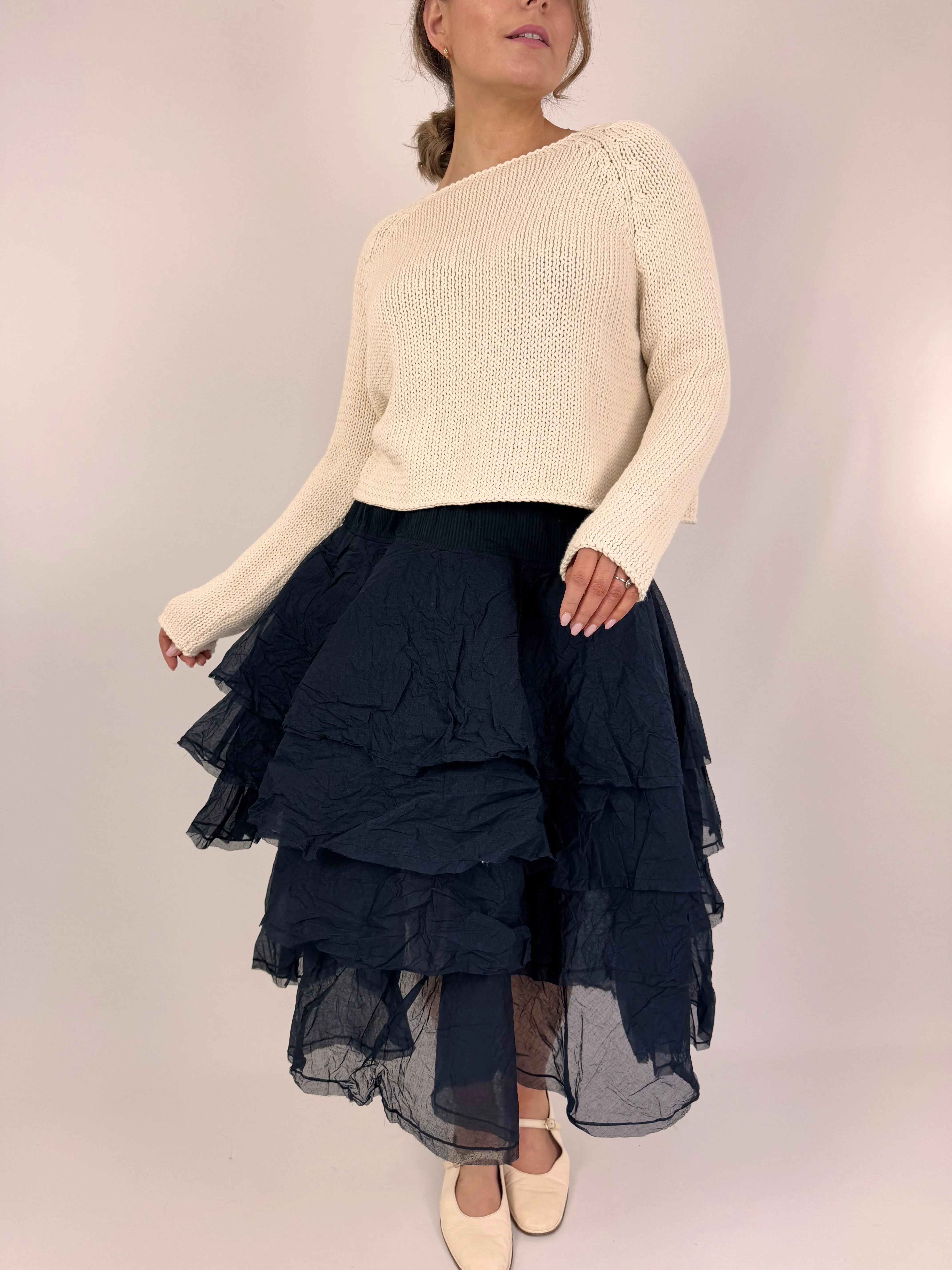 Ewa i Walla Tine Skirt Black