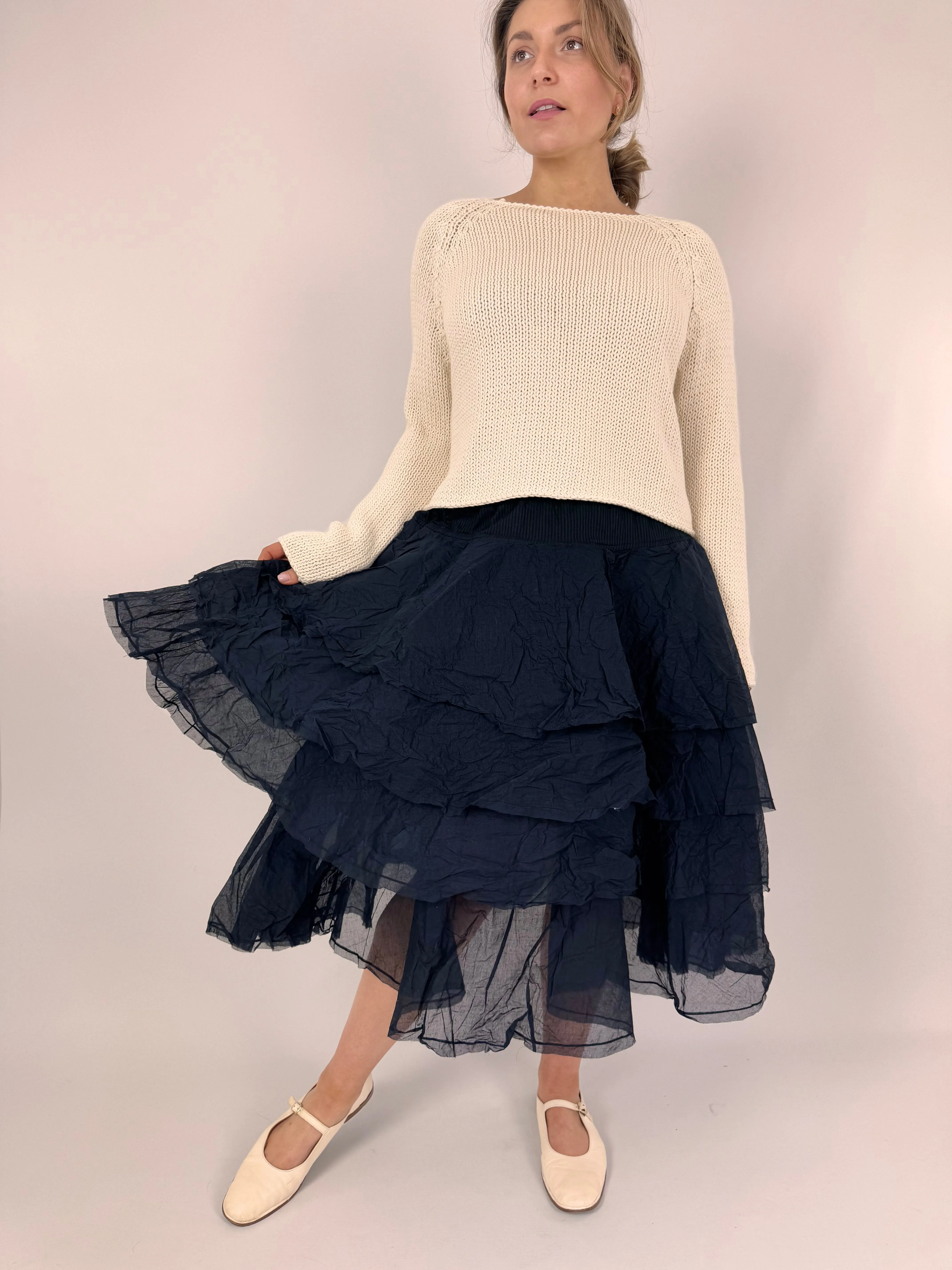 Ewa i Walla Tine Skirt Black