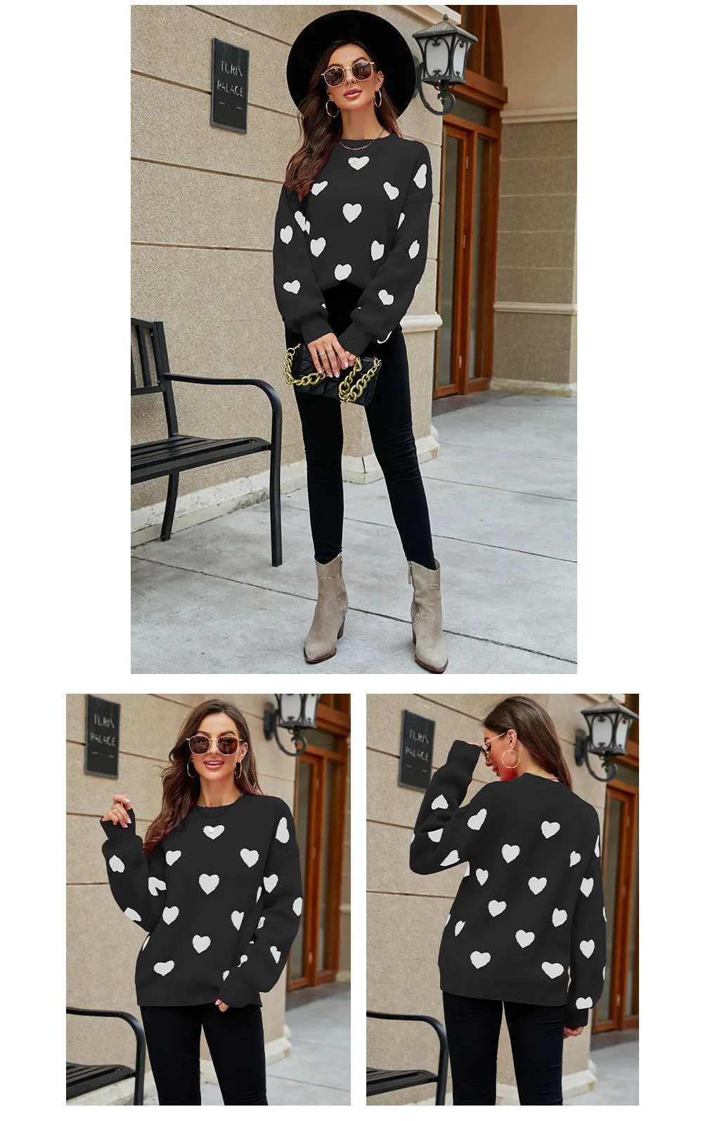 Fall in Winter Womens winter jumpers | Womens wool jumper | Pullover Sweaters