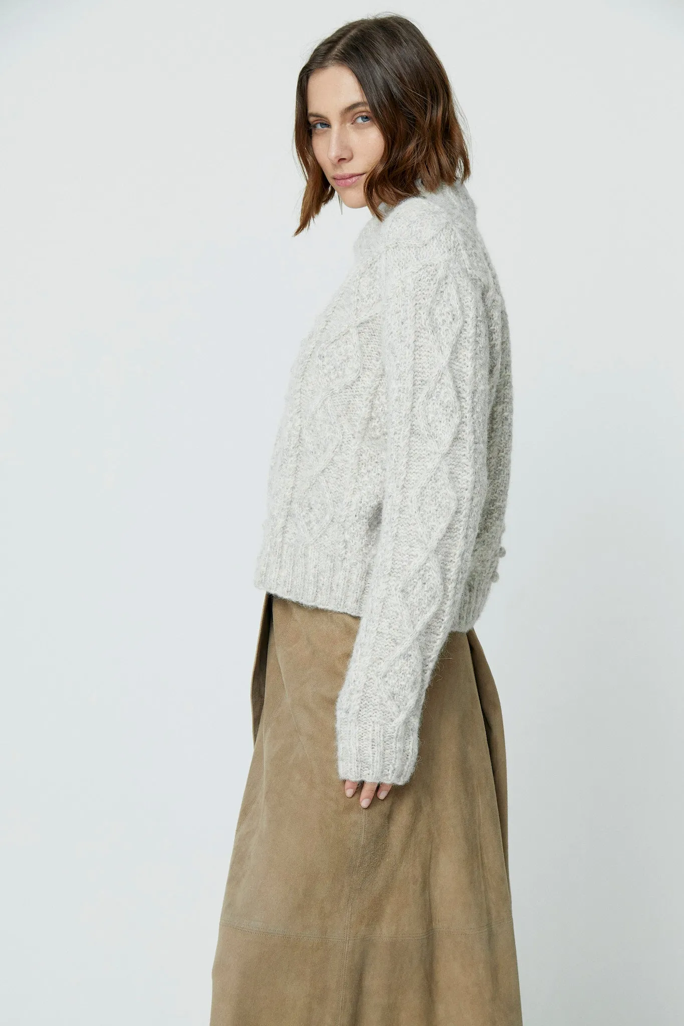 Fisher Seed Puff Pullover