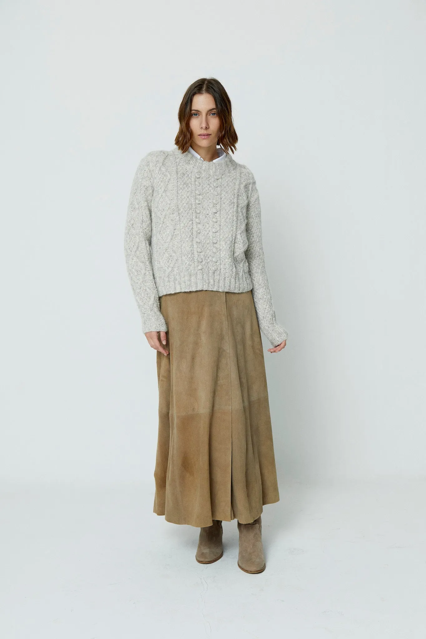 Fisher Seed Puff Pullover