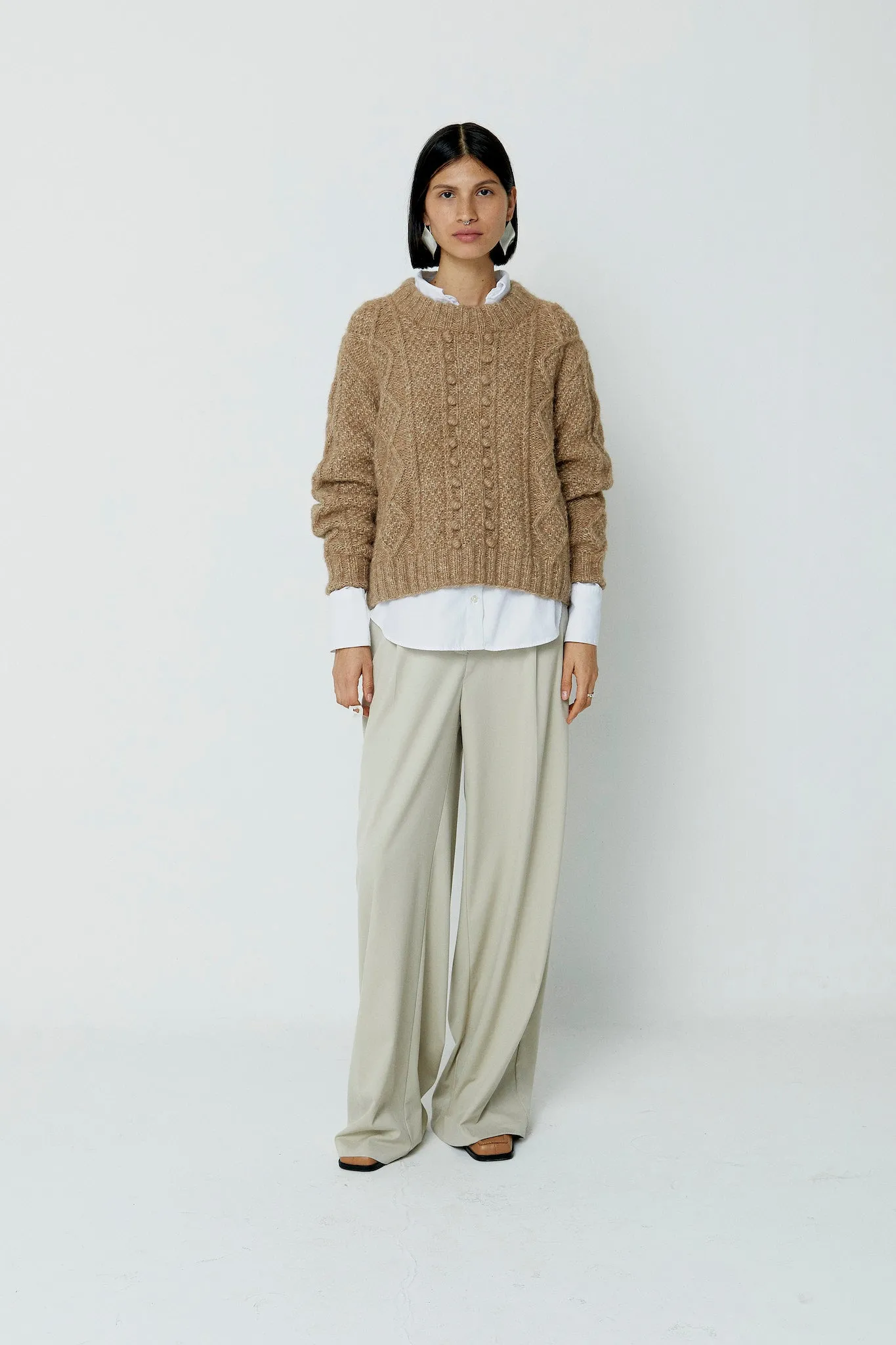 Fisher Seed Puff Pullover