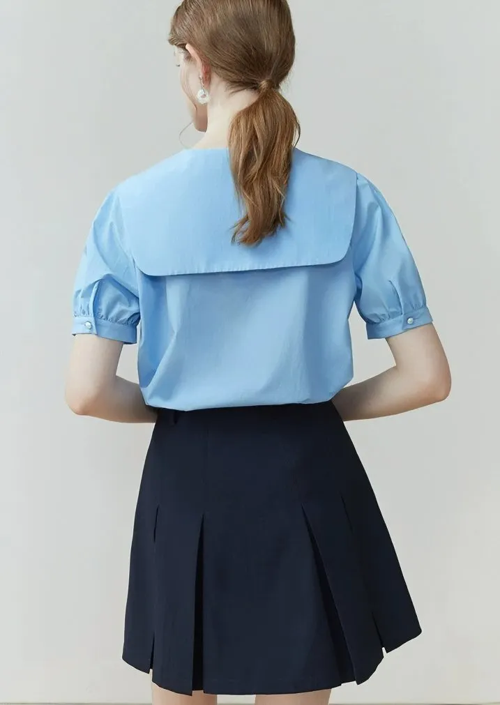 HIGH WAIST PLEATED SKIRT