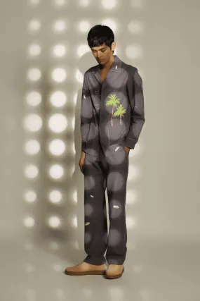 Holiday Shacket With Straight Pants