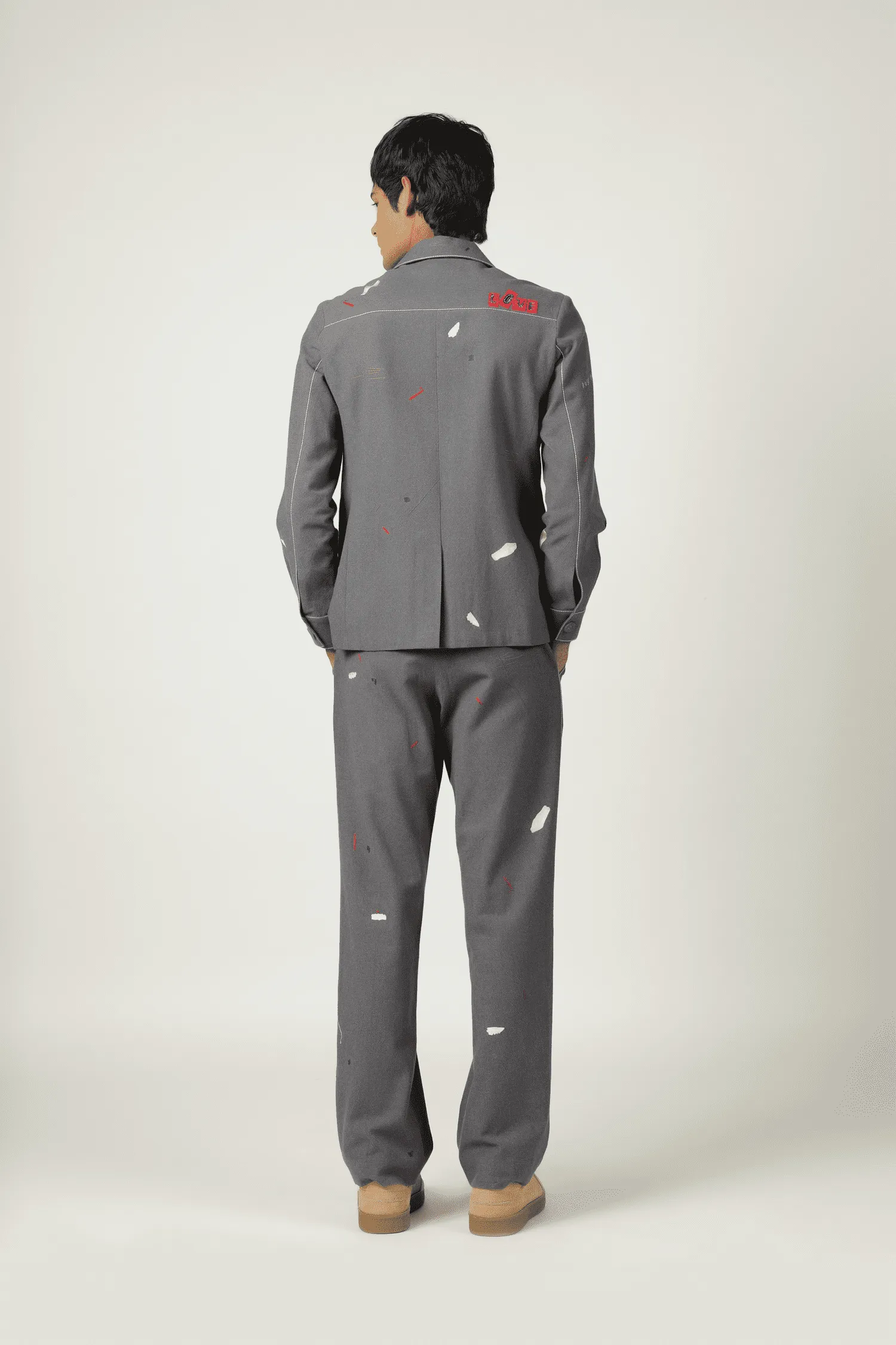 Holiday Shacket With Straight Pants