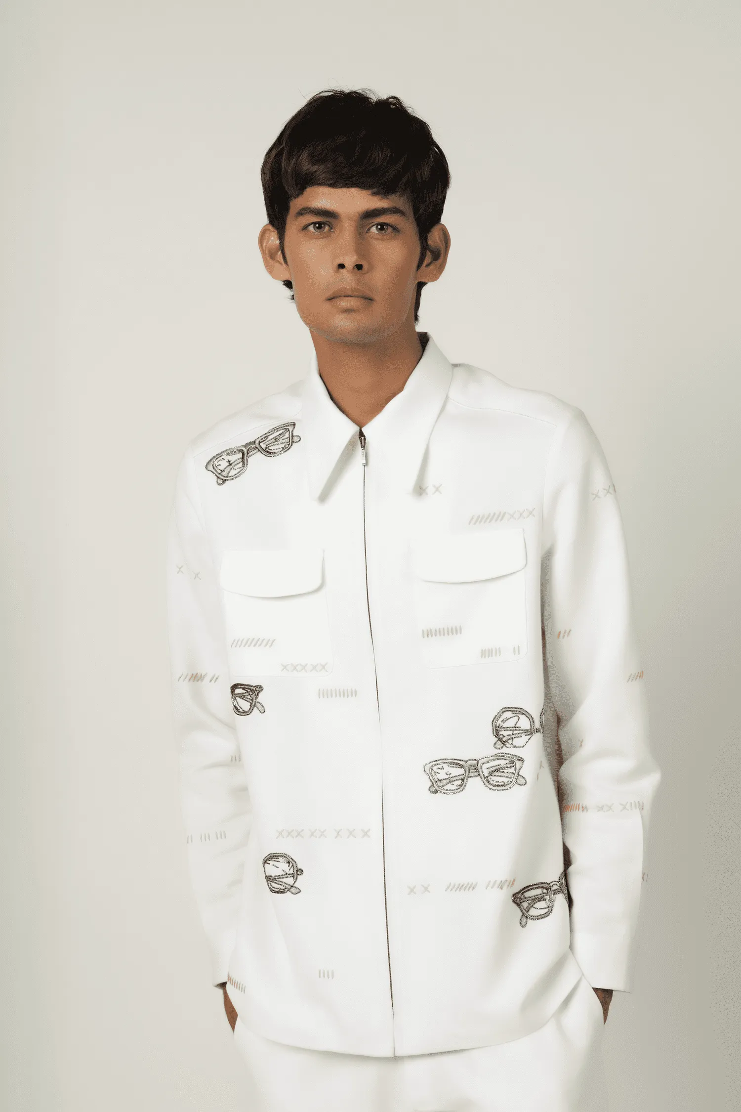 Holiday Sunglasses Shacket With  Pants