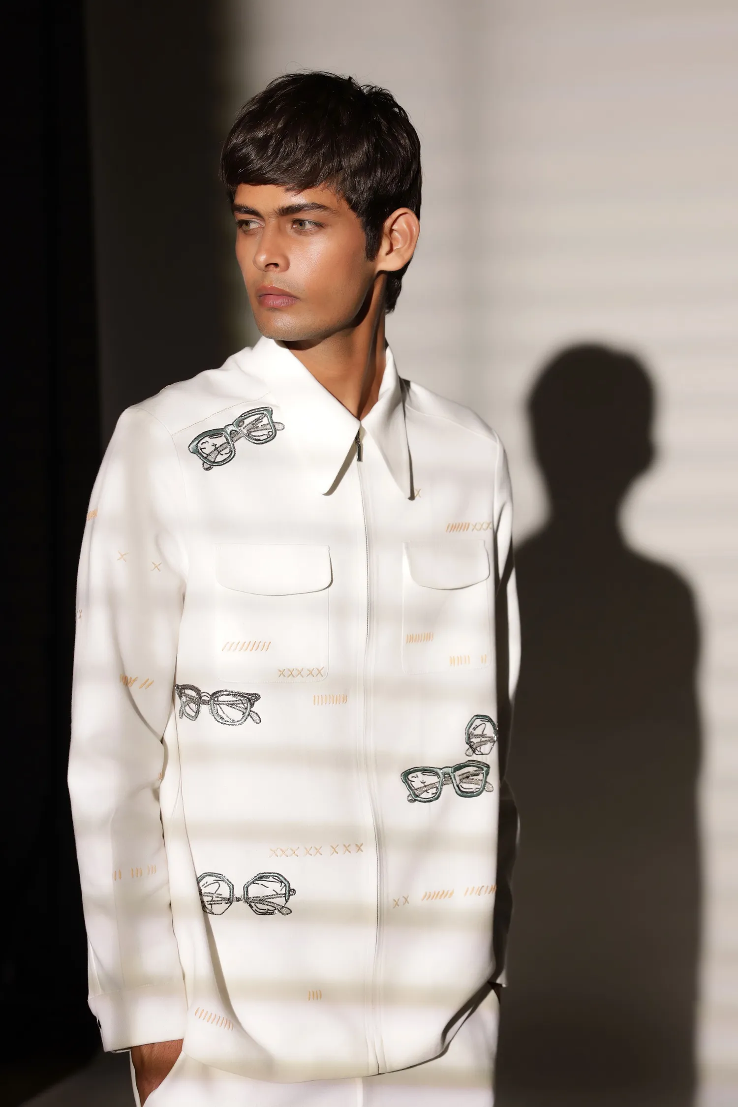 Holiday Sunglasses Shacket With  Pants