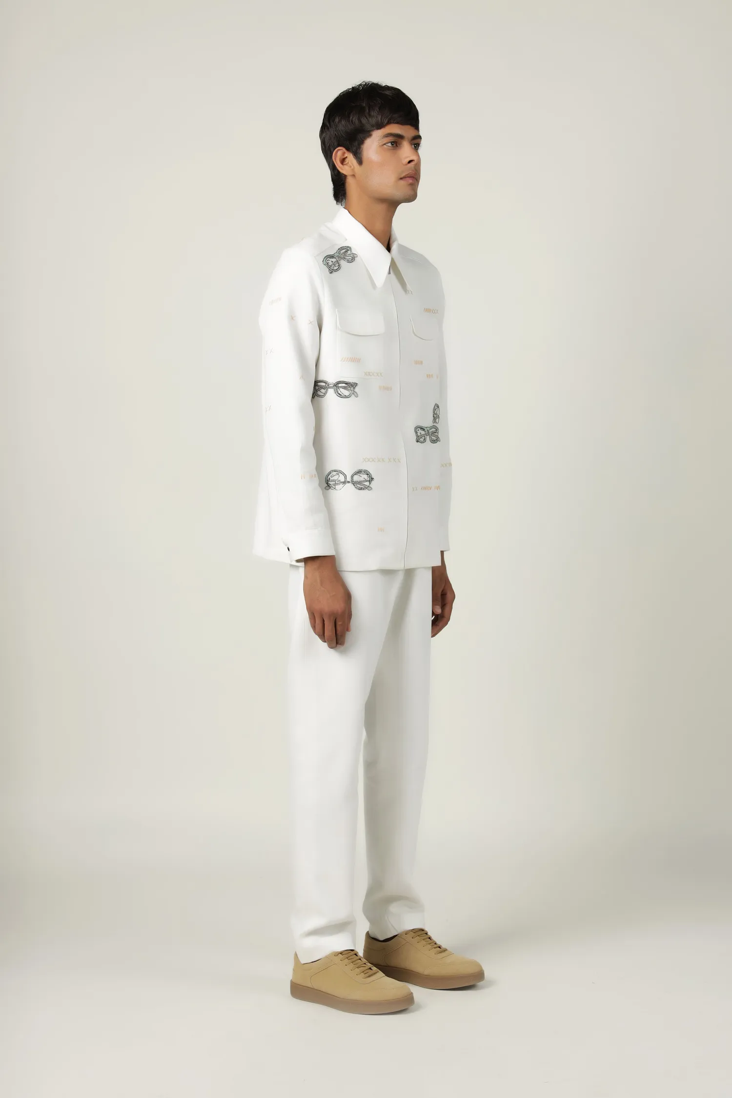 Holiday Sunglasses Shacket With  Pants