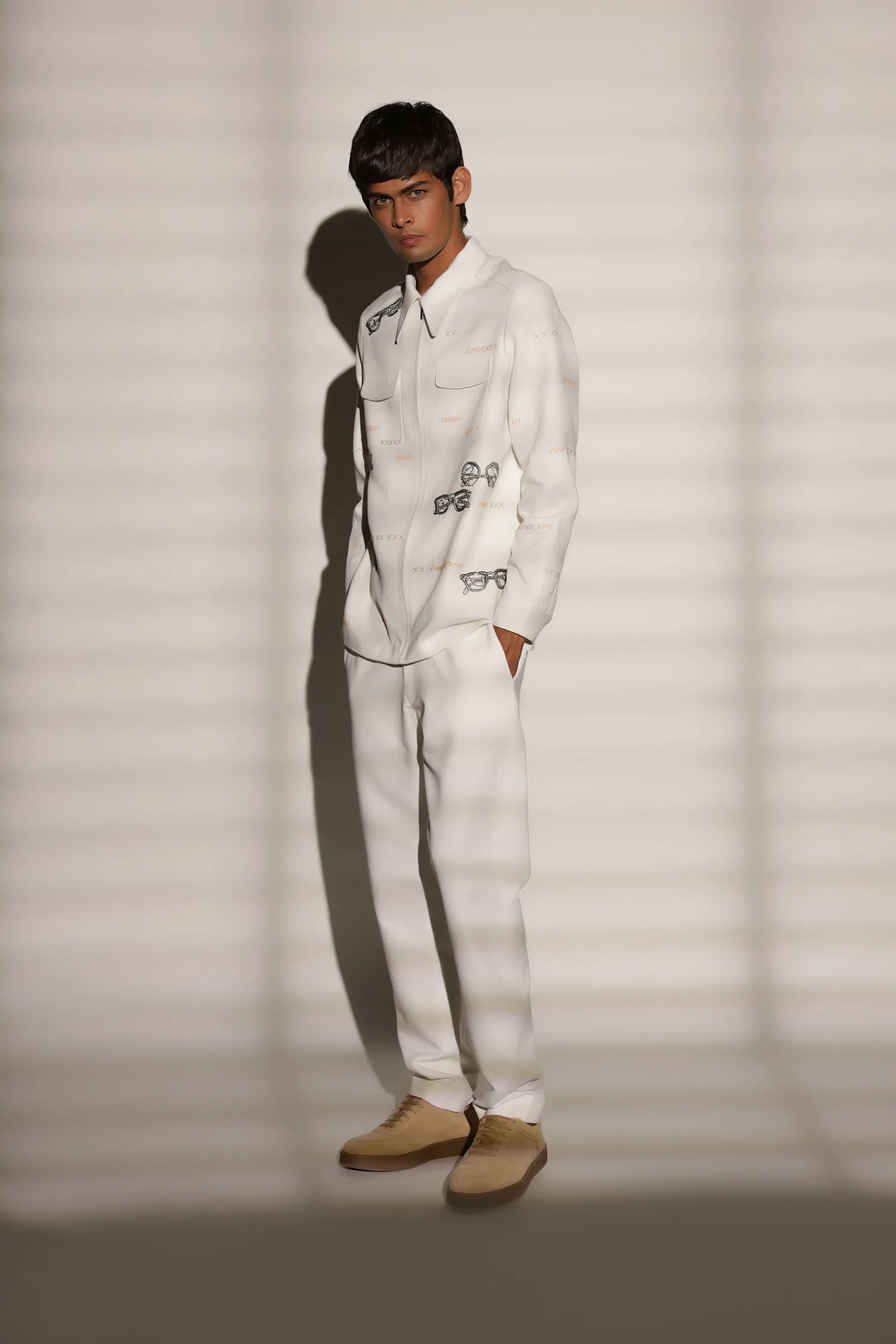 Holiday Sunglasses Shacket With  Pants