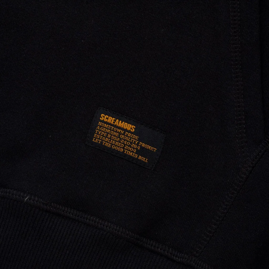 Hoodie LEGEND TINY BLACK BLACK