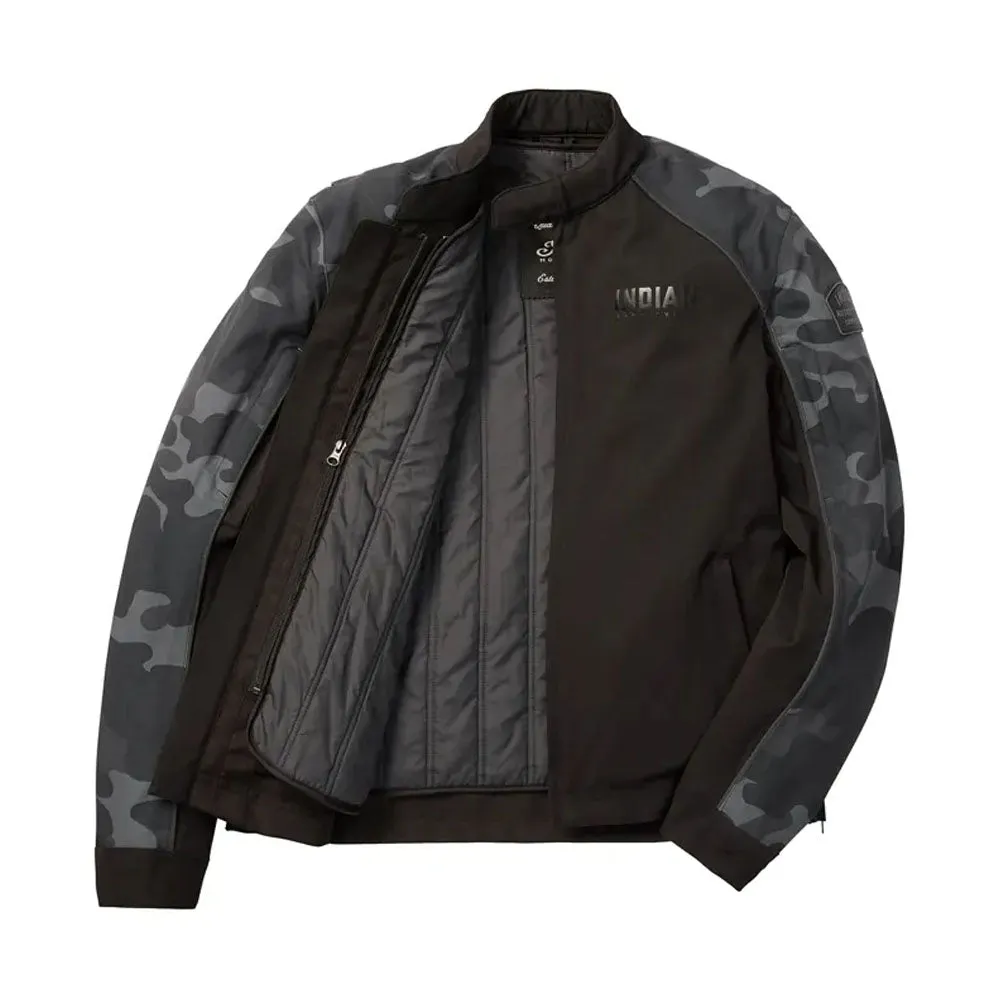 Indian Motorcycle  Mens Seattle Jacket Tough Durable Breathable Fabric Black