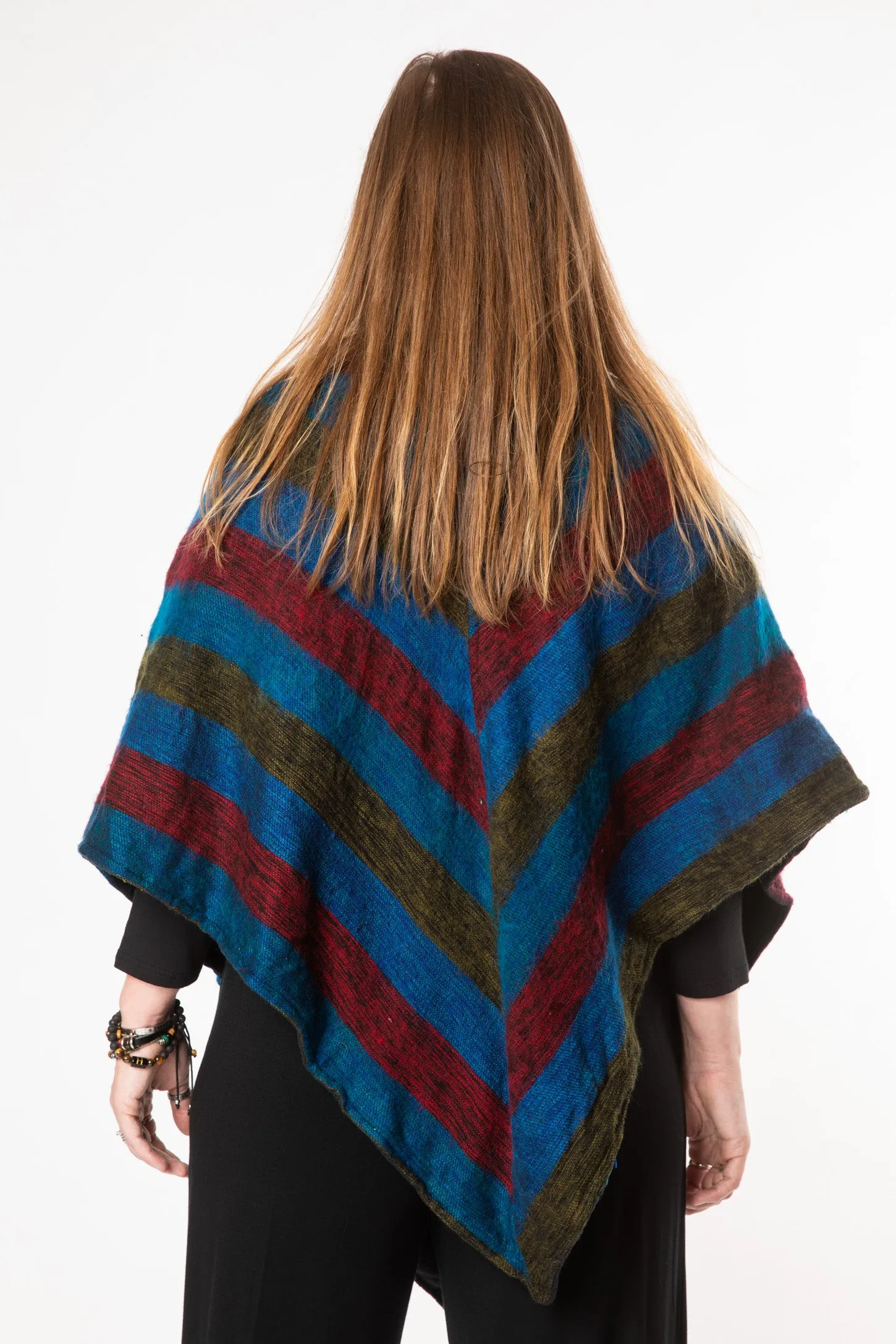 Kambala Fleece Lined Blanket Poncho