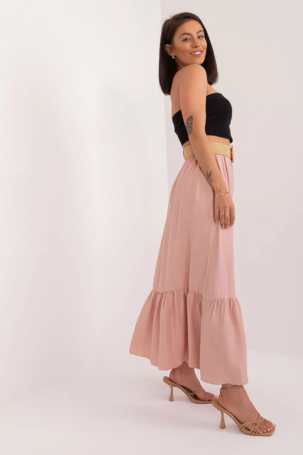 Long skirt model 194840 Italy Moda