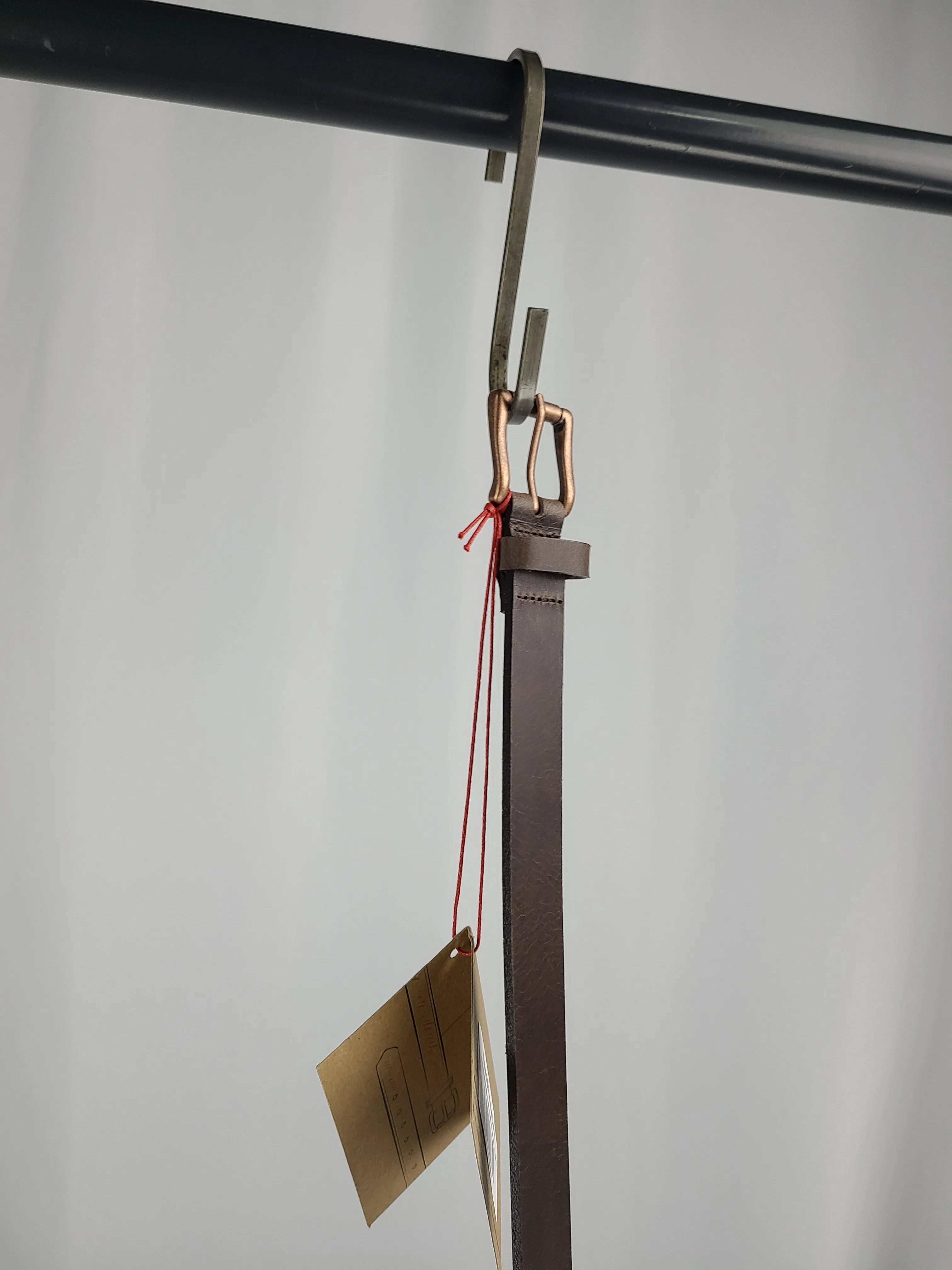 Naked & Famous Buffalo Belt - Brown Buffalo Leather