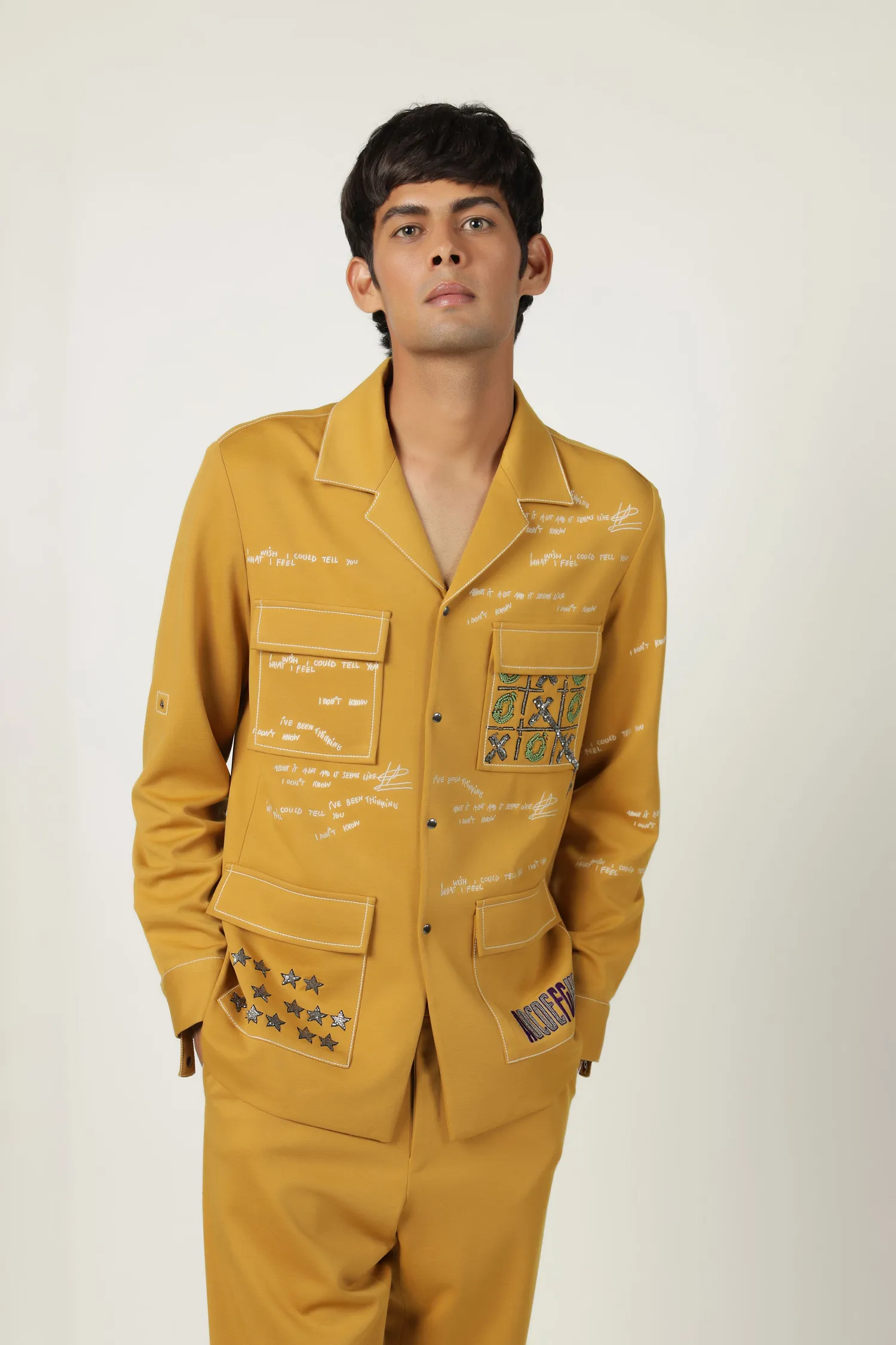 Pants Of "(Tic-Tac-Toe Shacket)"
