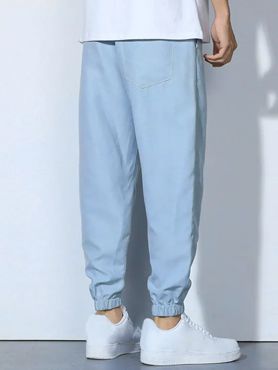 Plaid Wool Shacket And Jogger Pants Set