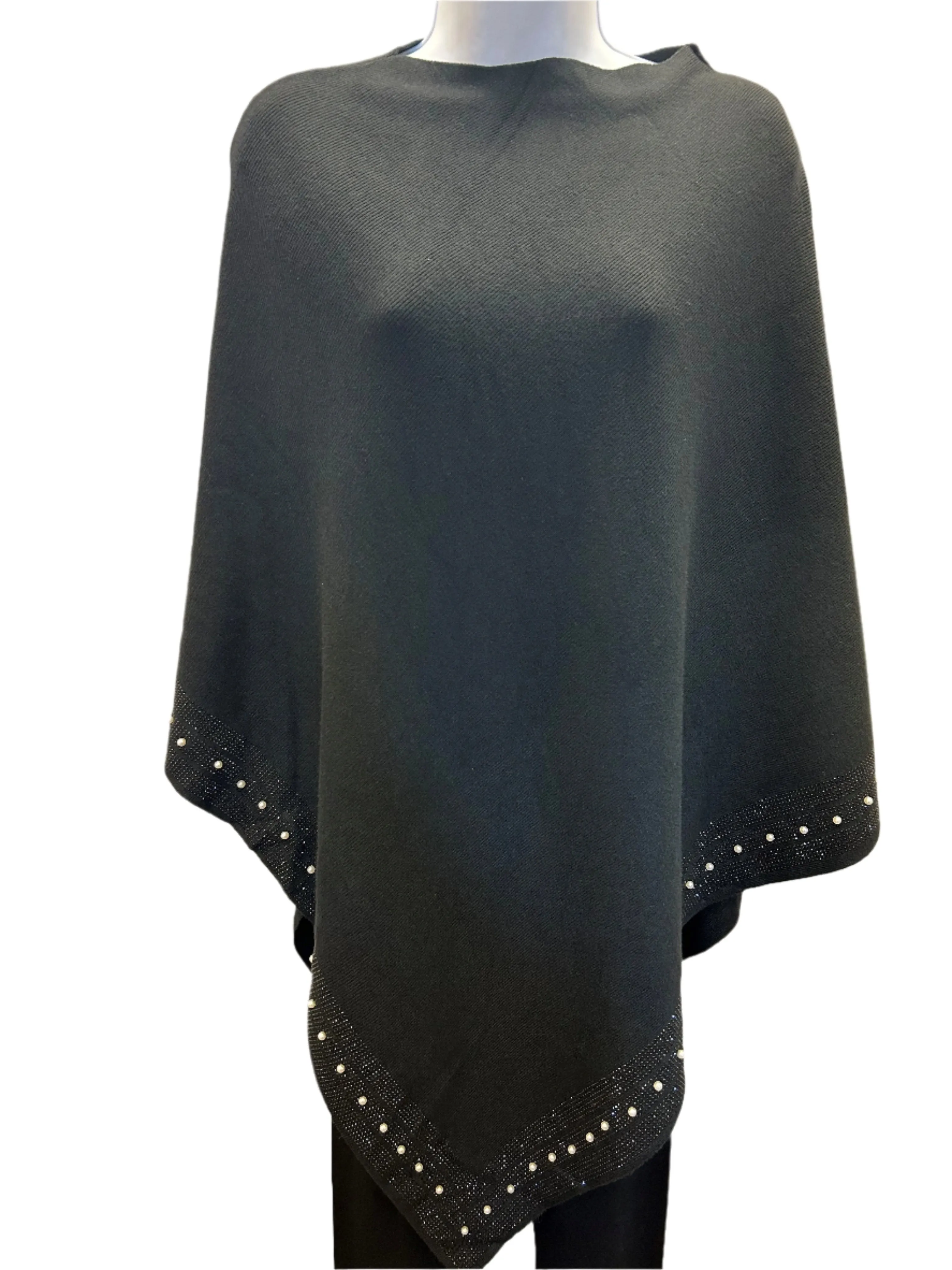 Poncho Hem Pearl SALE
