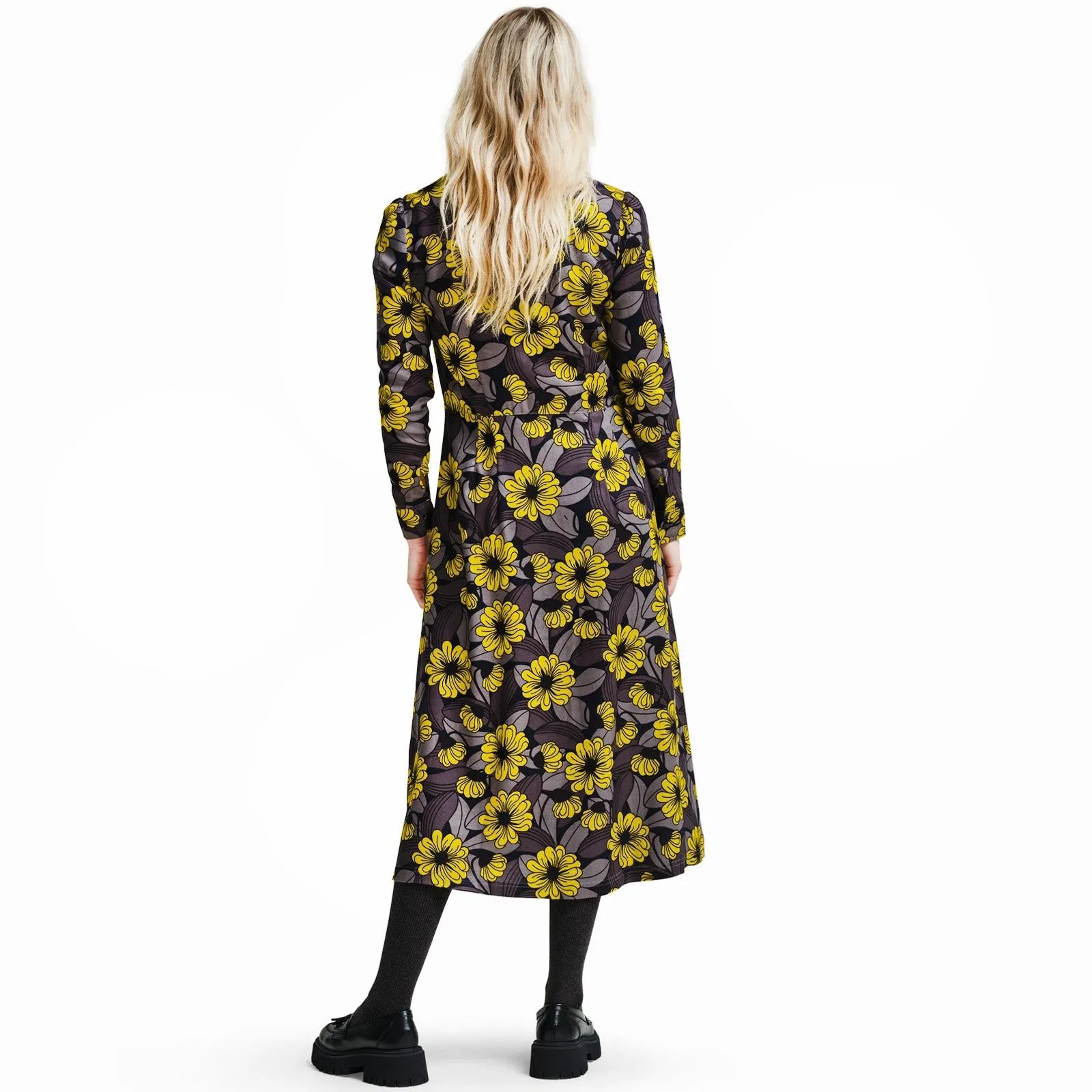 Regatta Womens Orla Kiely Long Sleeve Maxi Shirt Dress