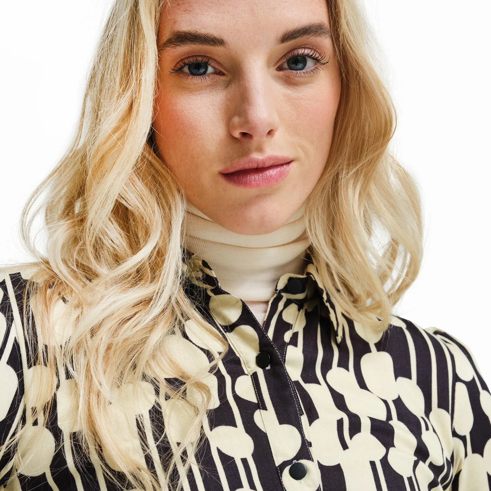Regatta Womens Orla Kiely Long Sleeve Maxi Shirt Dress