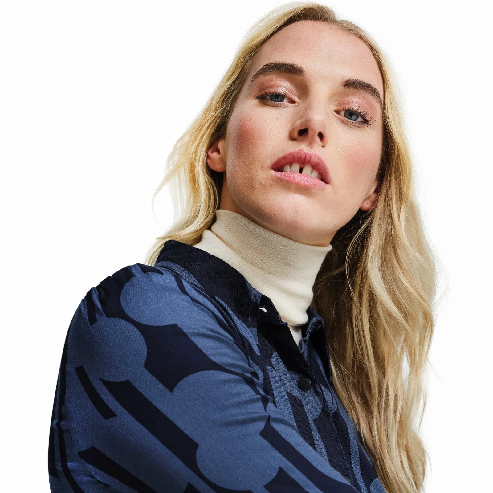 Regatta Womens Orla Kiely Long Sleeve Maxi Shirt Dress
