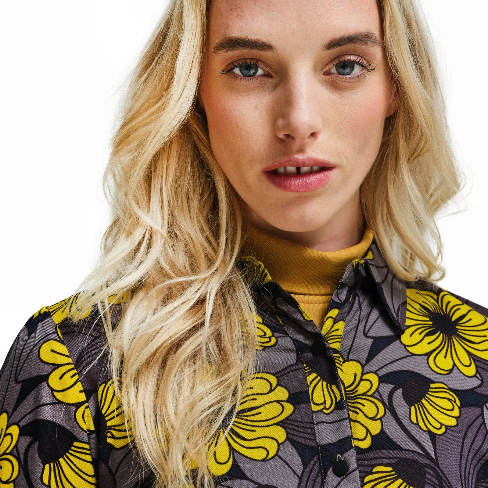 Regatta Womens Orla Kiely Long Sleeve Maxi Shirt Dress