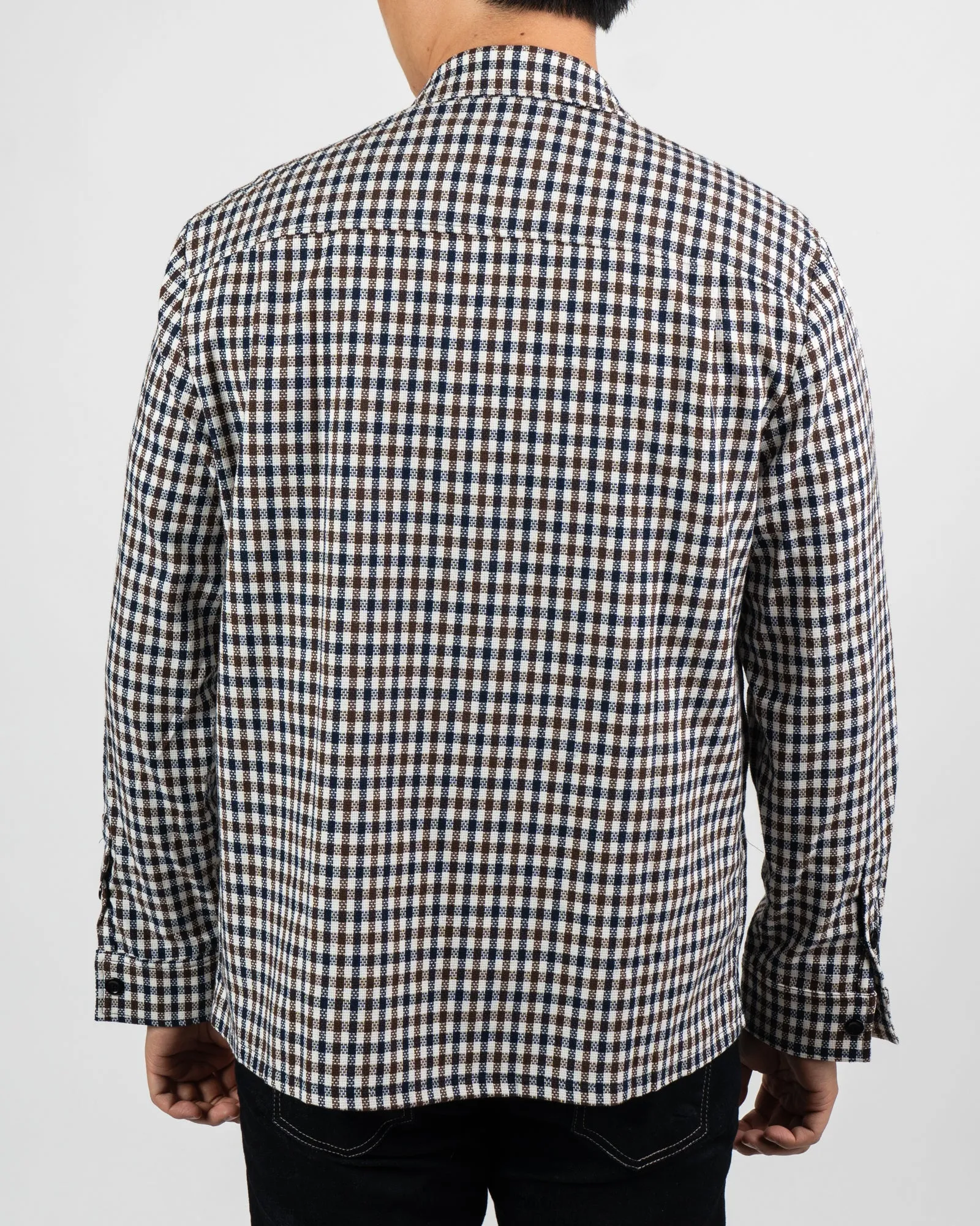 Roman Gingham Overshirt