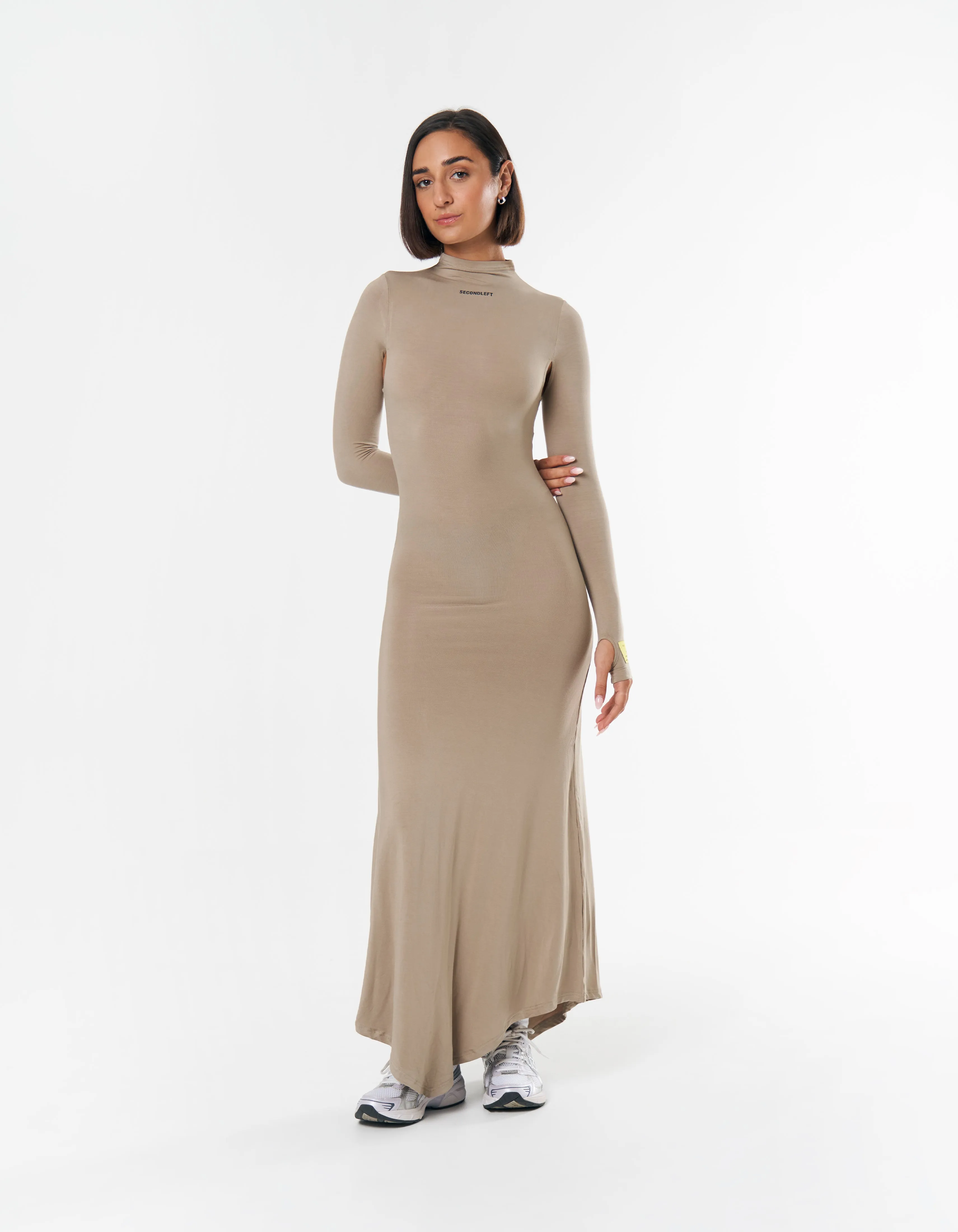 S1 Dress Long - Beige
