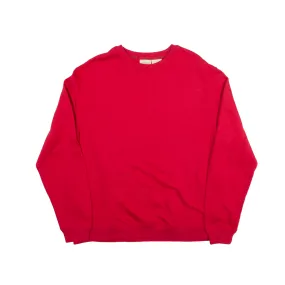 ST JOHNS BAY Sweatshirt Red Crew Neck Mens M