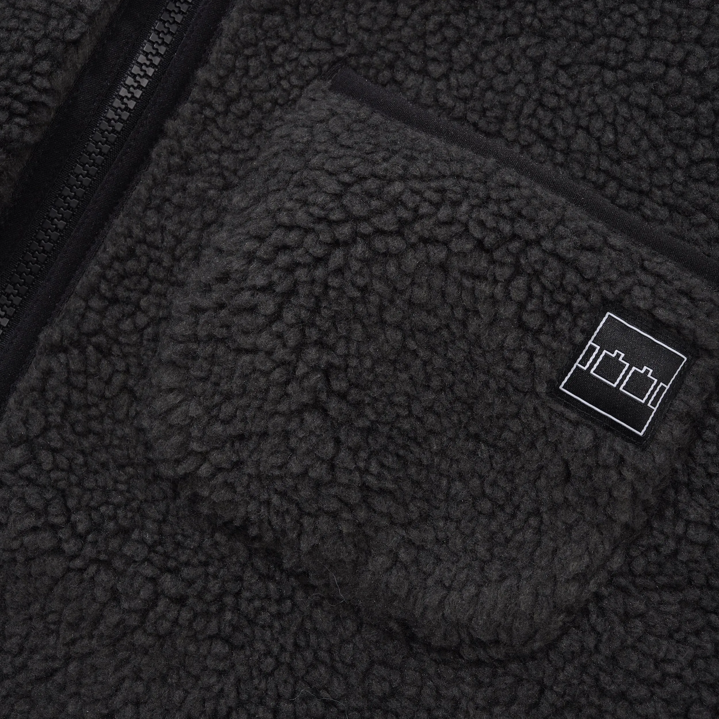 TTT Zip Fleece, Charcoal / Black