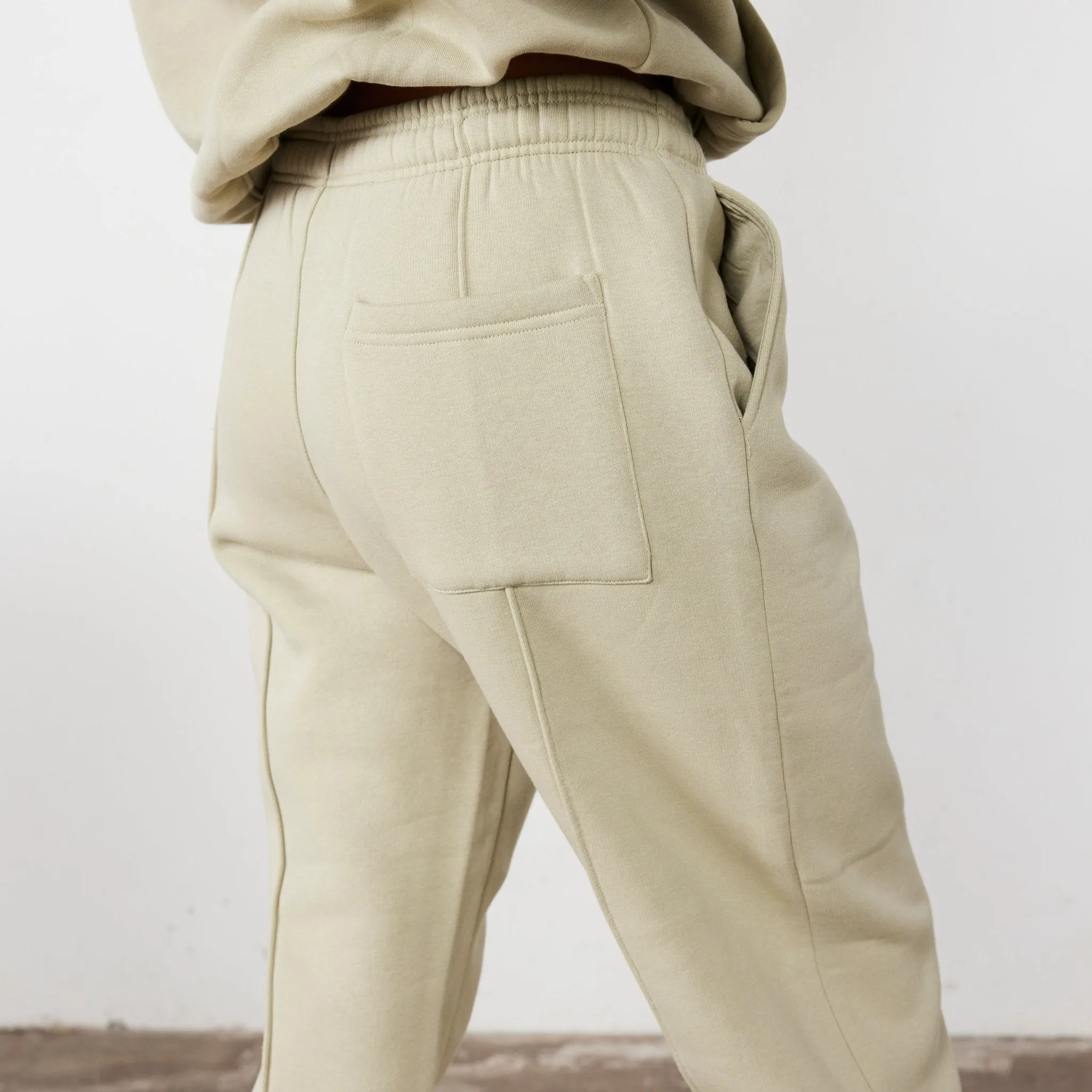 Vanquish Pale Khaki VQFIT Oversized Sweatpants