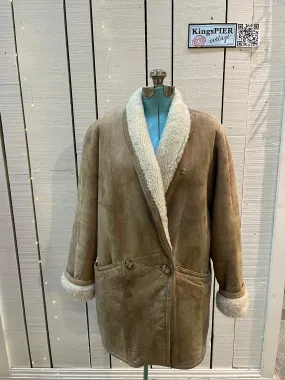 Vintage Hide Society Shearling Coat, Made in Canada, Size 6
